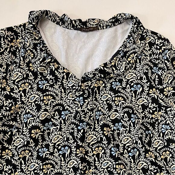 J.McLaughlin Floral Paisley Long Mini Shift Dress Women's Size Large - Picture 8 of 13